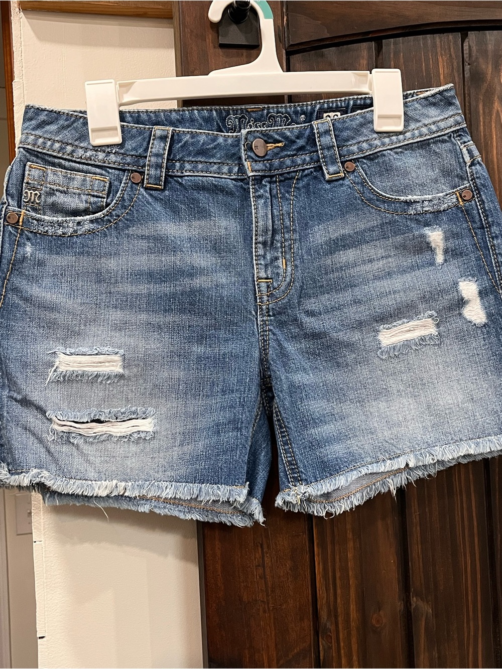 Miss Me Y2K boyfriend denim shorts size 28